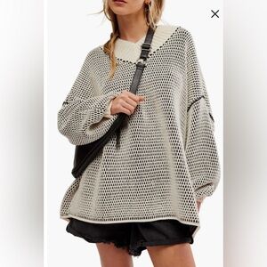 NWT Free People Maisie Oversize Sweater